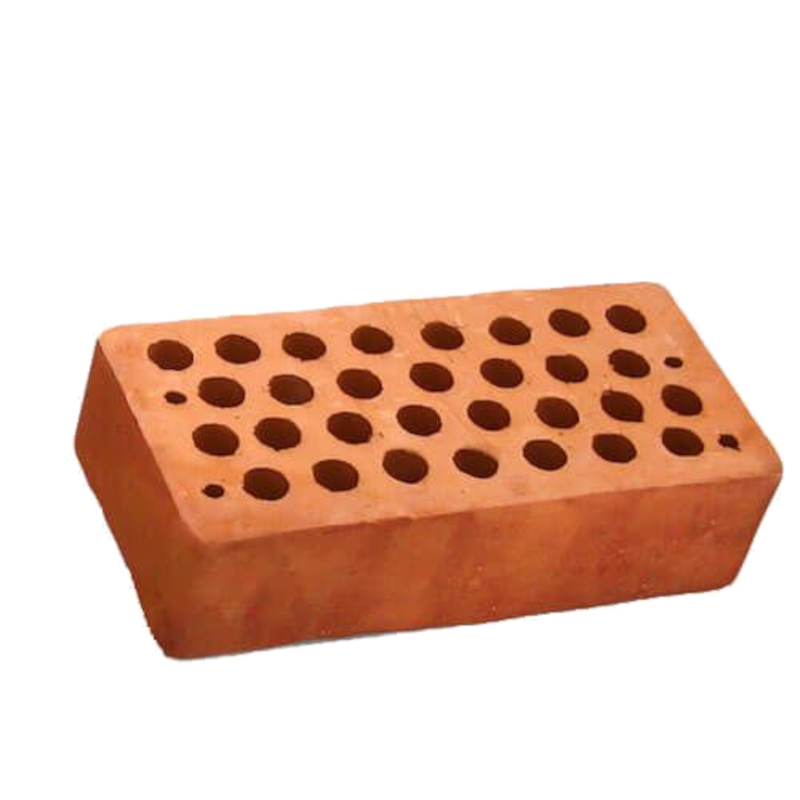 Цегла керамічна М 150, рядова, порожниста, 250х120х65мм, червона